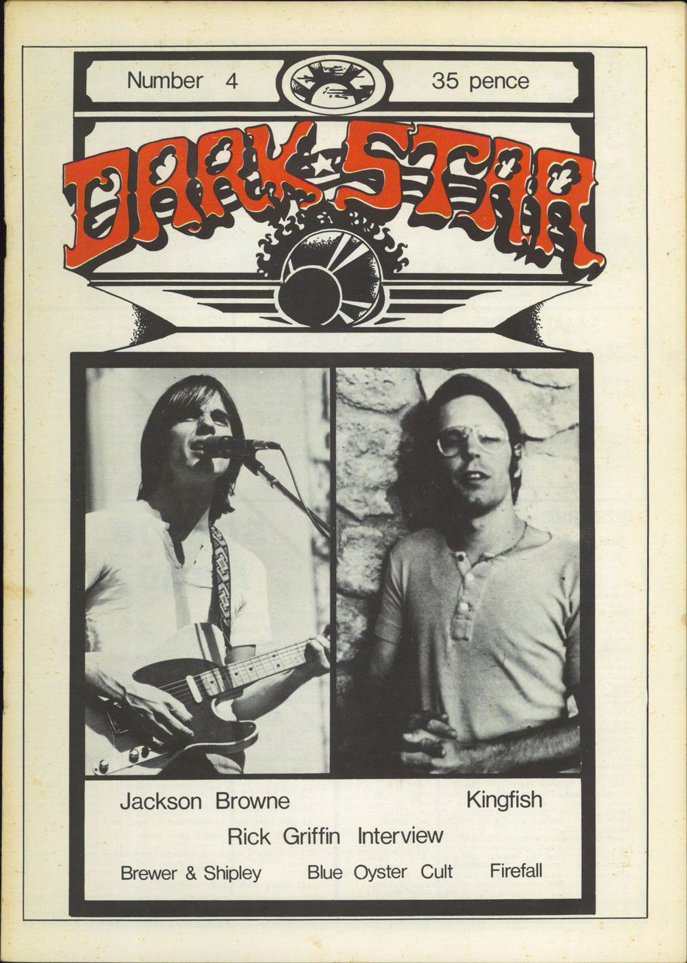 Various-60s & 70s Dark Star # 4 UK magazine #4