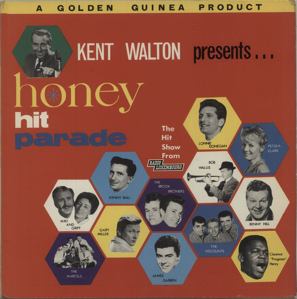 Various-60s & 70s Kent Walton Presents... Honey Hit Parade UK vinyl LP album (LP record) GGL0129