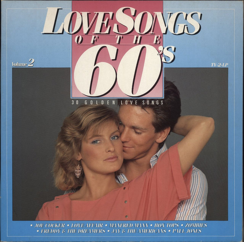 Various-60s & 70s Love Songs Of The 60's - Vol. 2 Dutch 2-LP vinyl record set (Double LP Album) KTLP2061