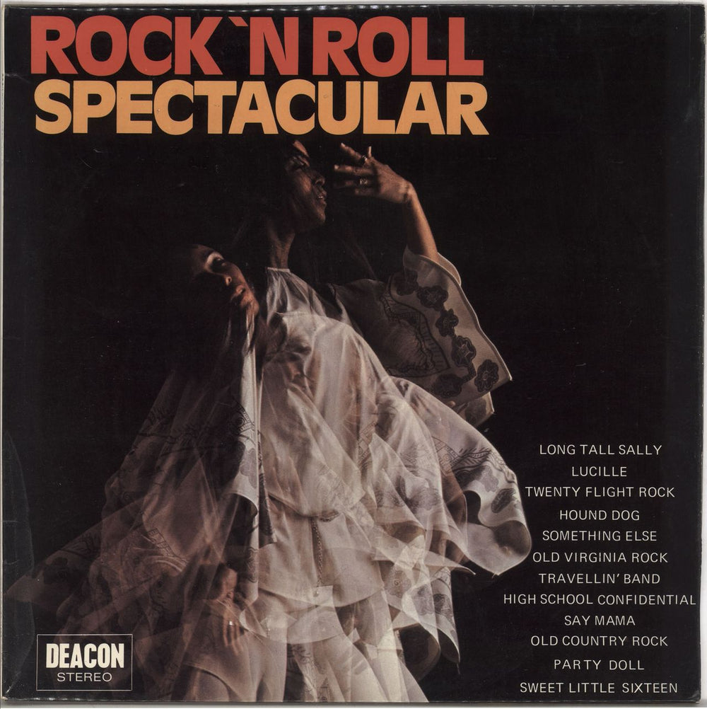 Various-60s & 70s Rock 'N Roll Spectacular UK vinyl LP album (LP record) DEA1055