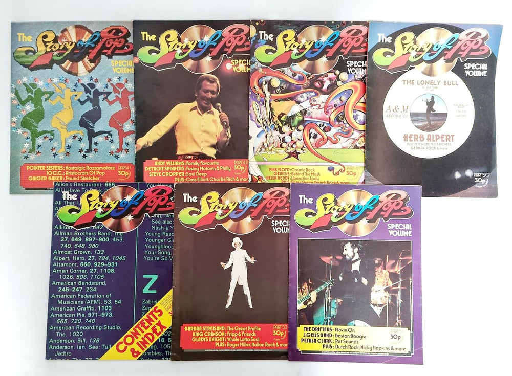 Various-60s & 70s Story Of Pop - Parts 1-53 UK Magazine 