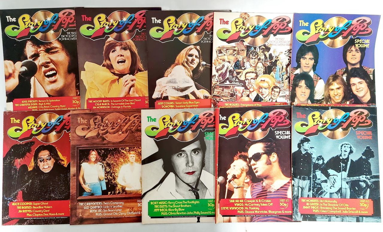 Various-60s & 70s Story Of Pop - Parts 1-53 UK Magazine 