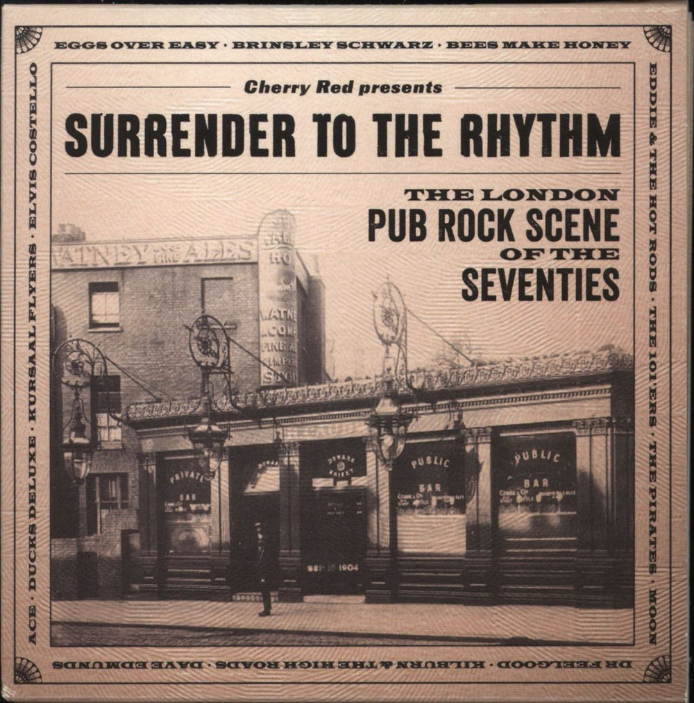 Various-60s & 70s Surrender To The Rhythm: The London Pub Rock Scene Of The Seventies UK 3-CD album set (Triple CD) CRSEG074T