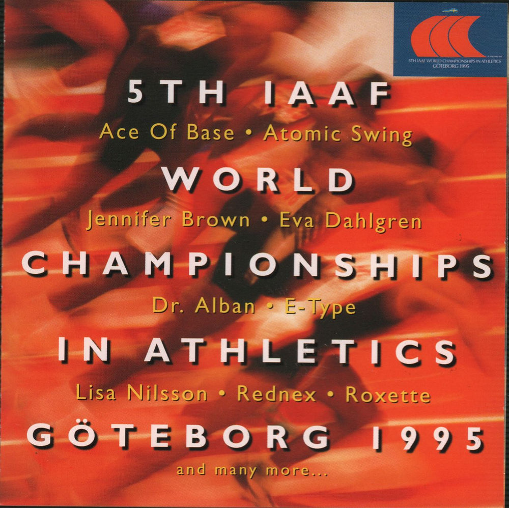 Various Artists 5th Iaaf World Championships '95 Swedish CD album (CDLP) ENTERCD-01