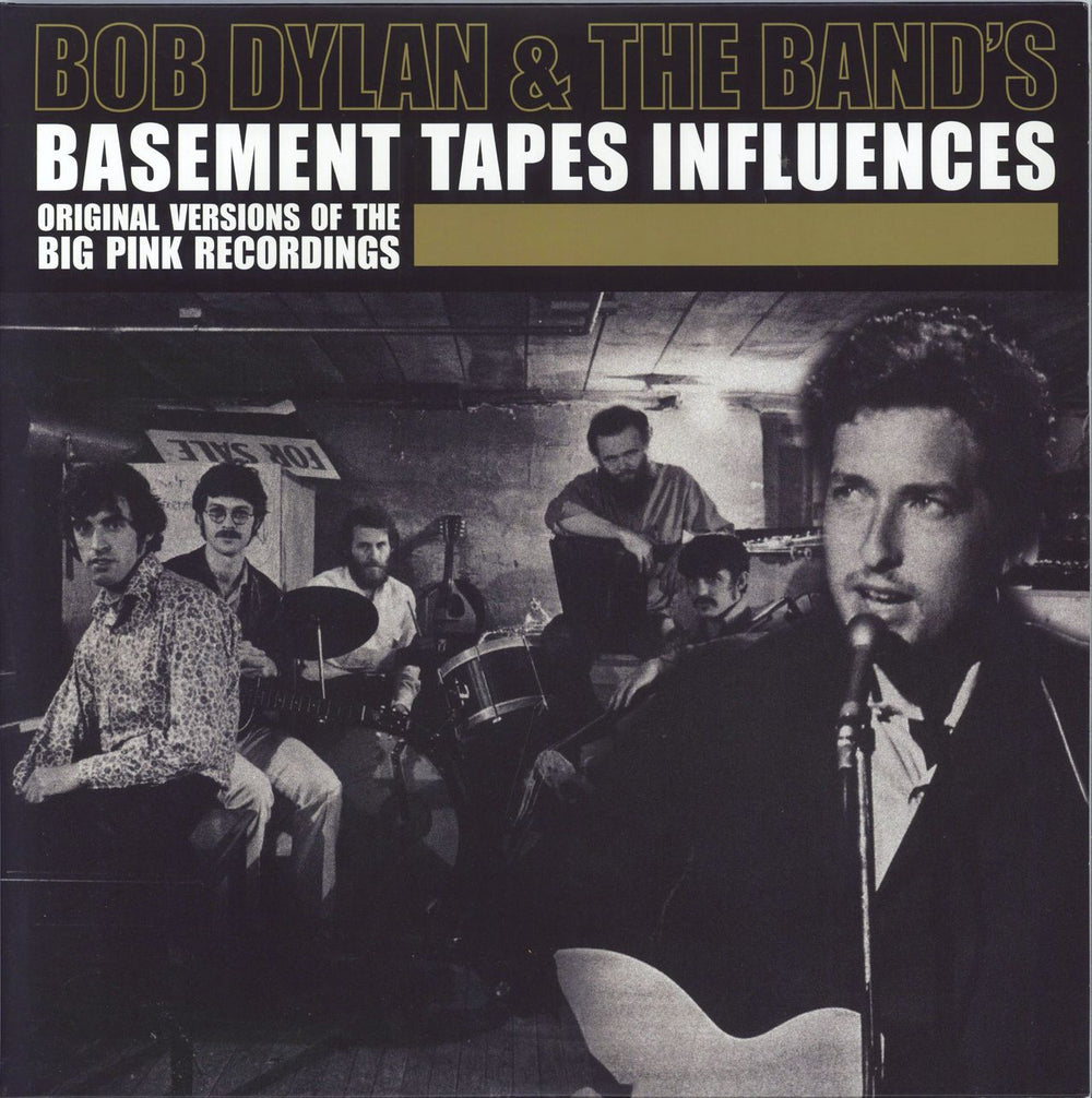 Various Artists Basement Tapes & Influences UK 2-LP vinyl record set (Double LP Album) LETV153LP