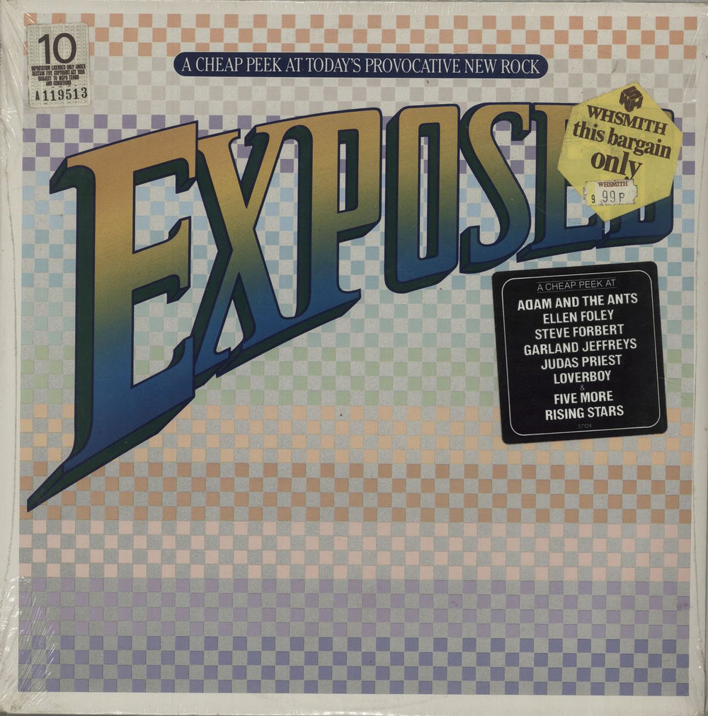 Various Artists Exposed: A Cheap Peek At Today's Provocative New Rock US 2-LP vinyl record set (Double LP Album) X237124