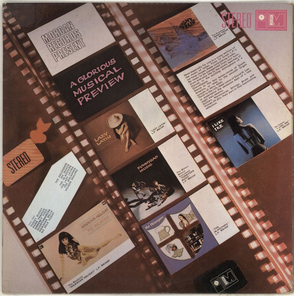 Various Artists Morgan Records Present A Glorious Musical Preview UK vinyl LP album (LP record) MR.SAM.1