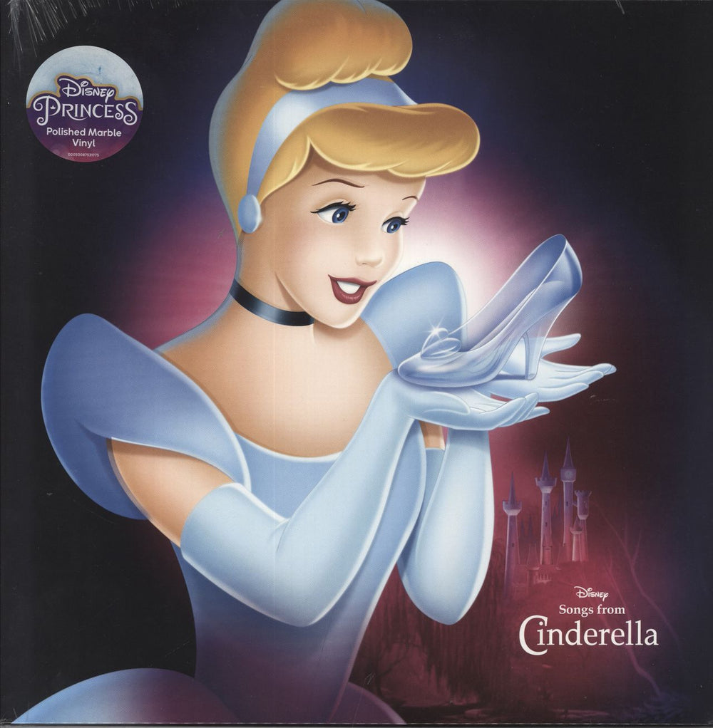 Various Artists Songs from Cinderella - Polished Marble vinyl - Hype Sticker - Sealed UK vinyl LP album (LP record) 00050087531775