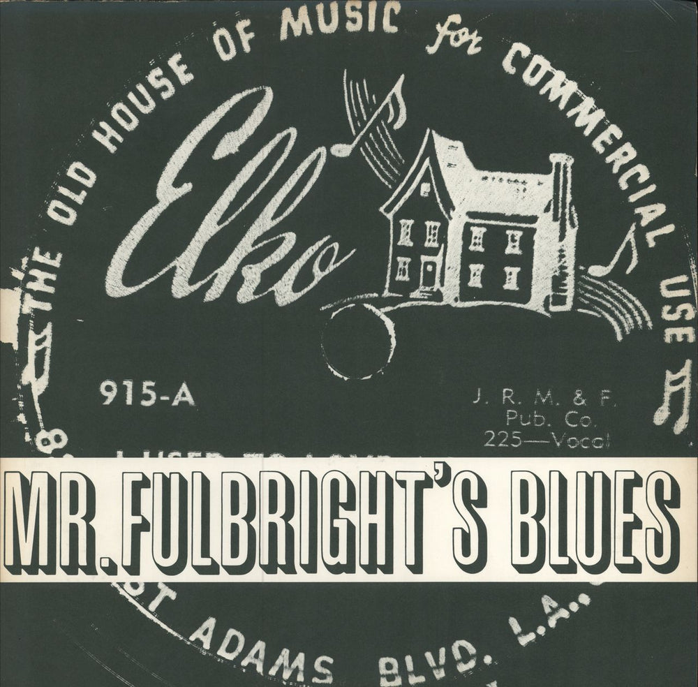 Various-Blues & Gospel Mr. Fulbright's Blues Japanese vinyl LP album (LP record) PLP-2-704