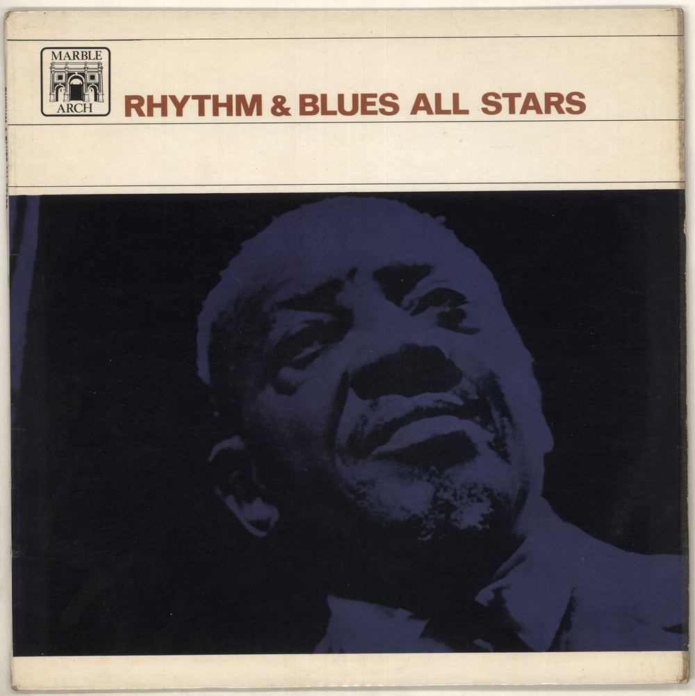 Various-Blues & Gospel Rhythm & Blues All Stars UK vinyl LP album (LP record) MAL610