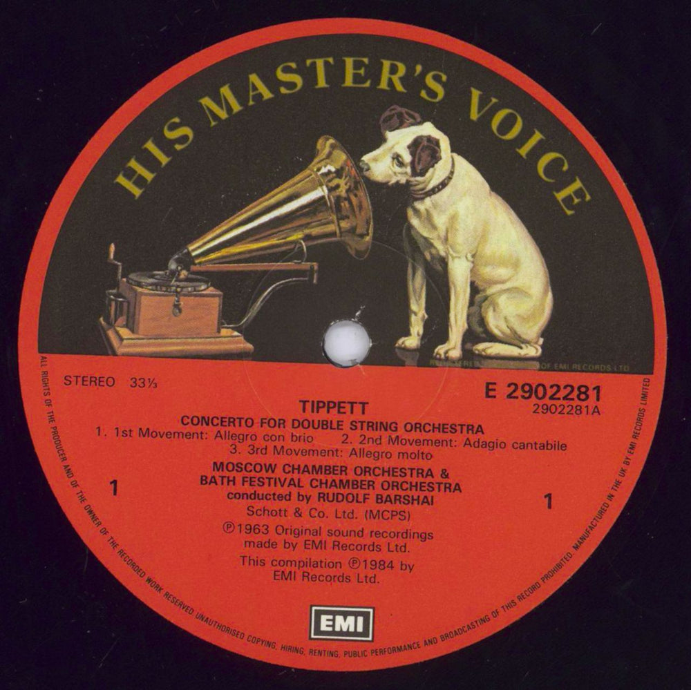 Various-Classical & Orchestral A Tribute To Sir Michael Tippett UK 2-LP vinyl record set (Double LP Album) VAF2LAT831038