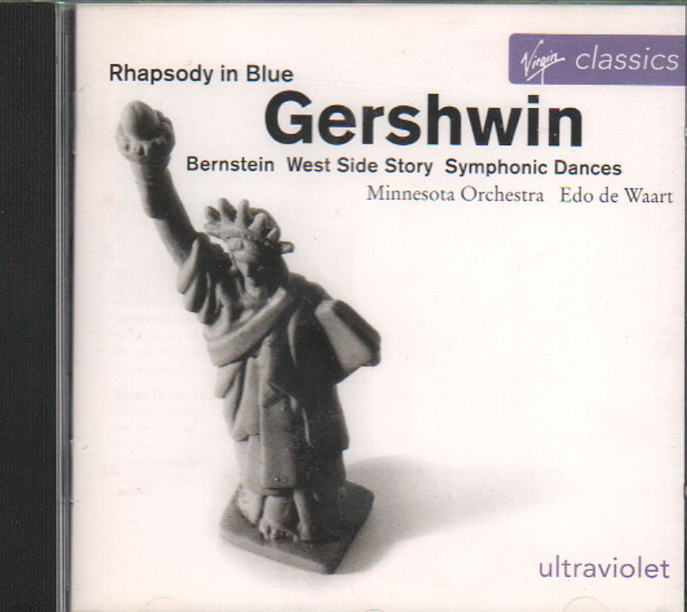 Various-Classical & Orchestral George Gershwin: Rhapsody In Blue / Leonard Bernstein: West Side Story Dutch CD album (CDLP) CUV5611942