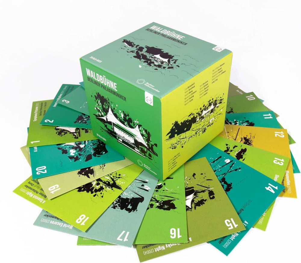 Various-Classical & Orchestral Waldbühne Berliner Philharmoniker - 20 x Blu-Ray Disc Set - Sealed UK Blu Ray DVD VAFBRWA814605