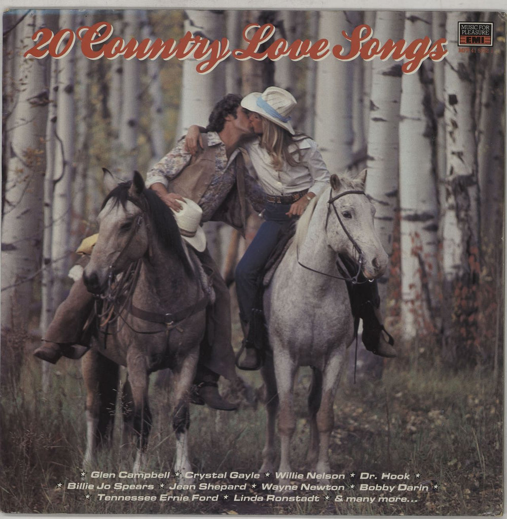 Various-Country 20 Country Love Songs UK vinyl LP album (LP record) MFP4157221