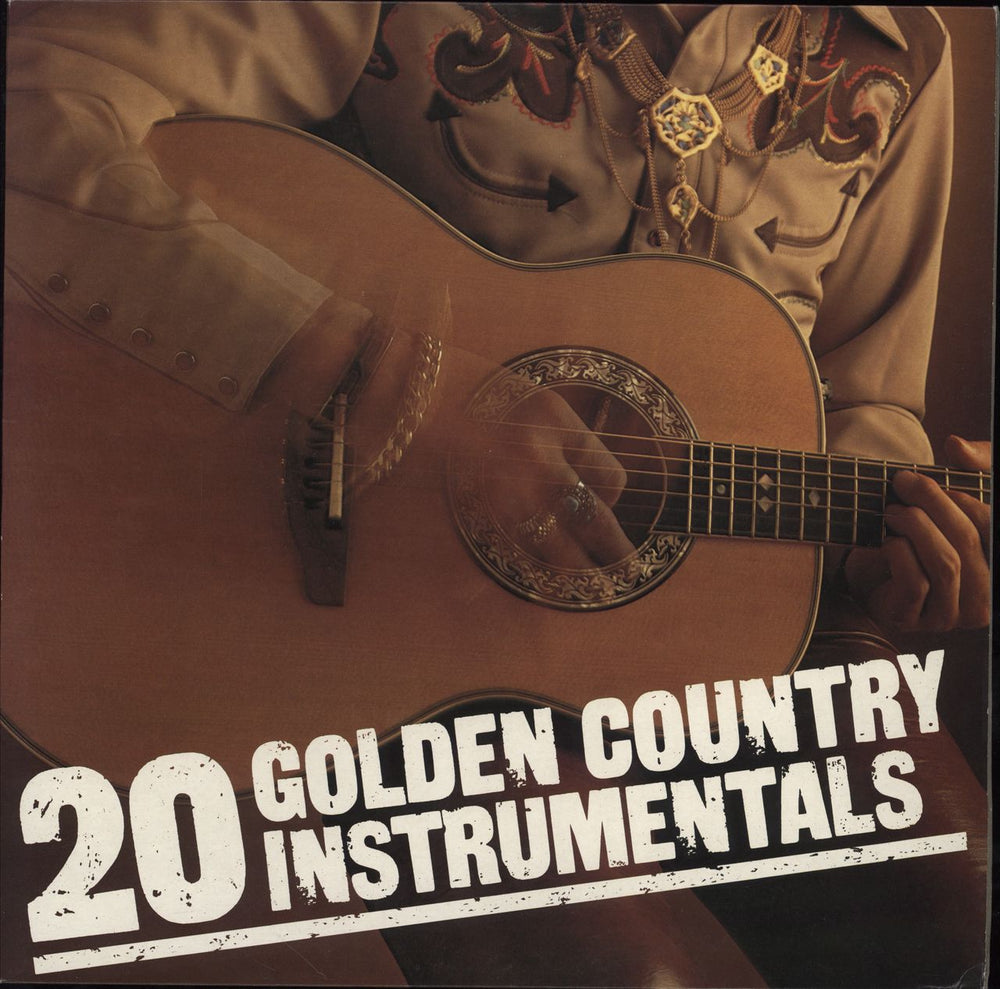 Various-Country 20 Golden Country Instrumentals UK vinyl LP album (LP record) GCUN-8A-S11