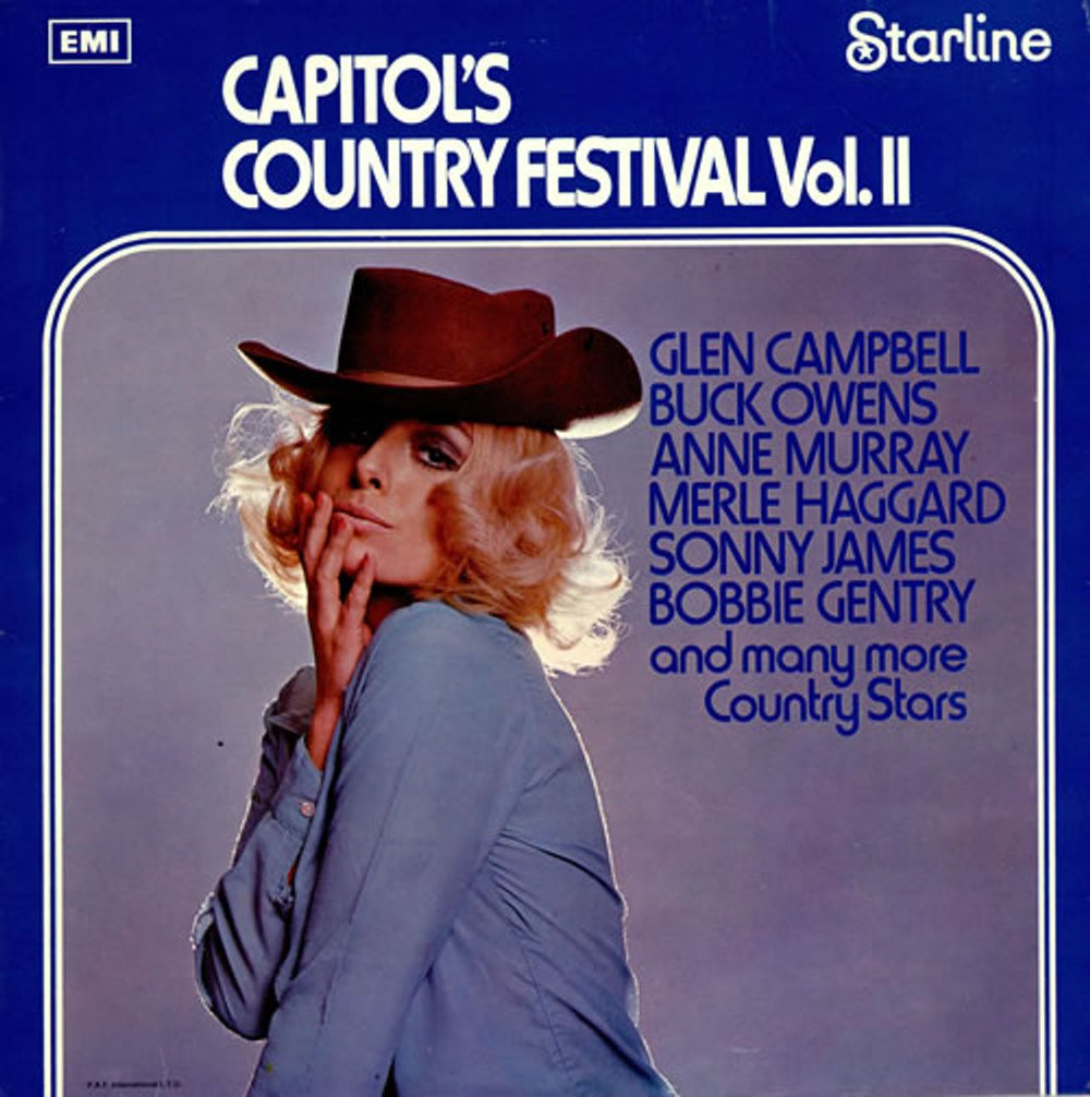 Various-Country Capitol's Country Festival Vol. II UK vinyl LP album (LP record) SRS5064