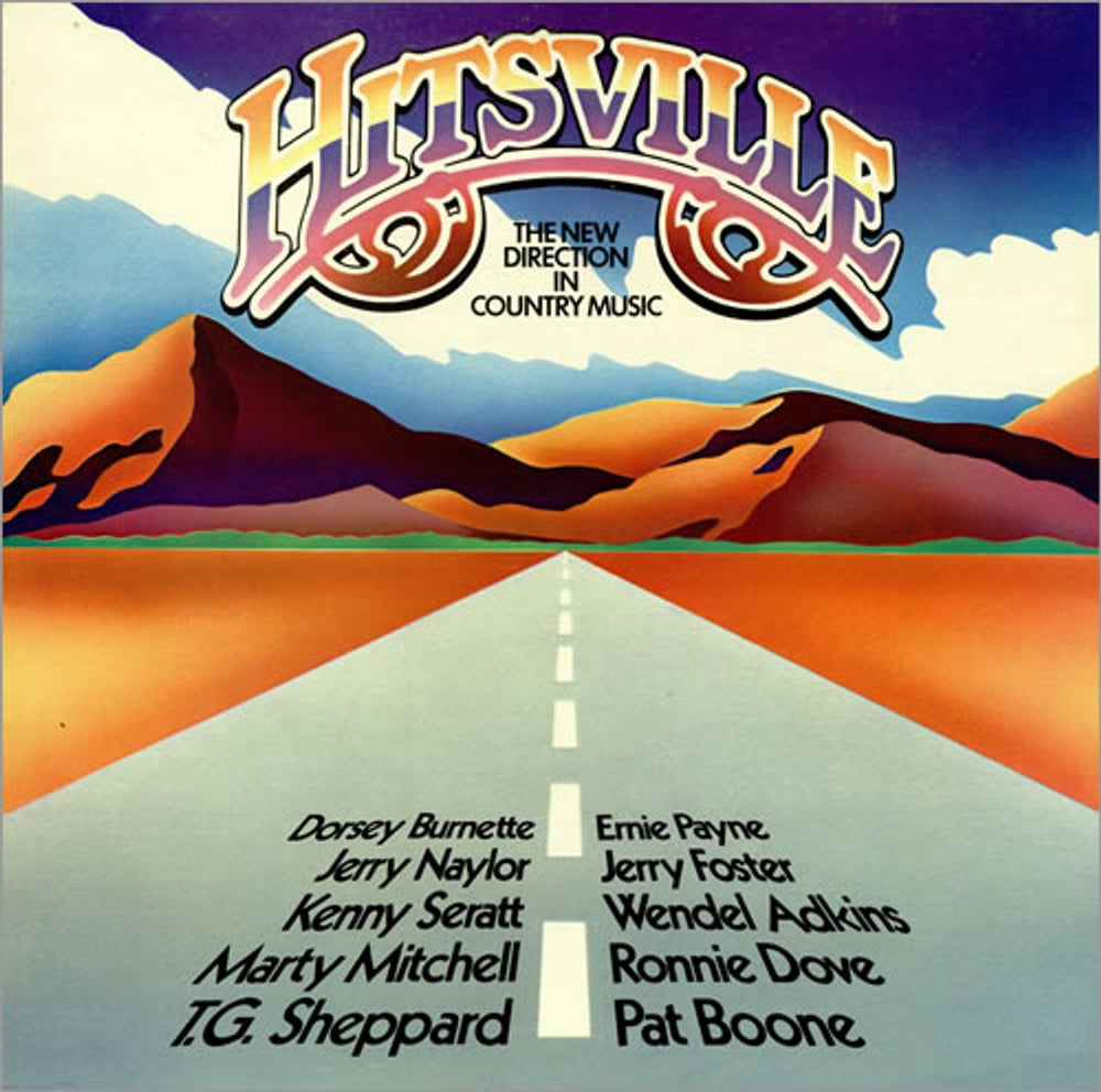 Various-Country Hitsville UK vinyl LP album (LP record) HVS3001