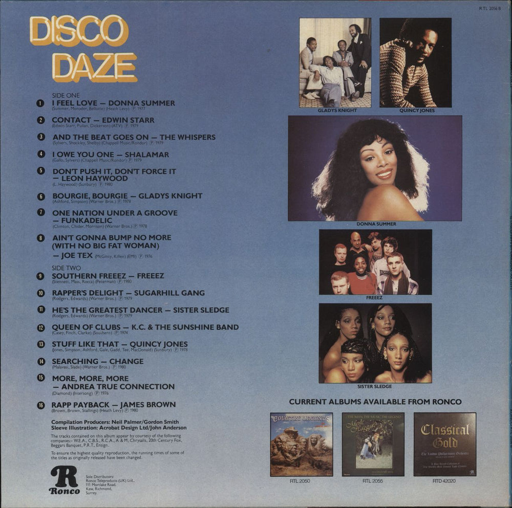 Various-Dance Disco Nites + Disco Daze UK 2-LP vinyl record set (Double LP Album)