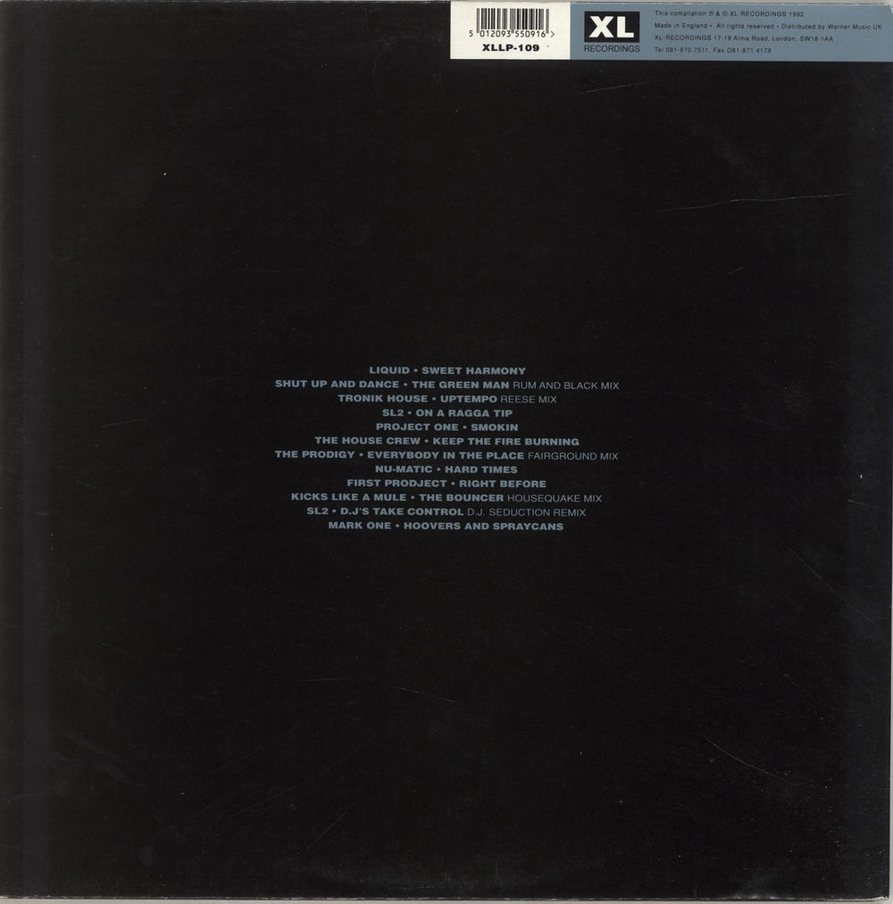 Various-Dance XL-Recordings: The Third Chapter - Breakbeat House UK 2-LP vinyl record set (Double LP Album) 5012093550916