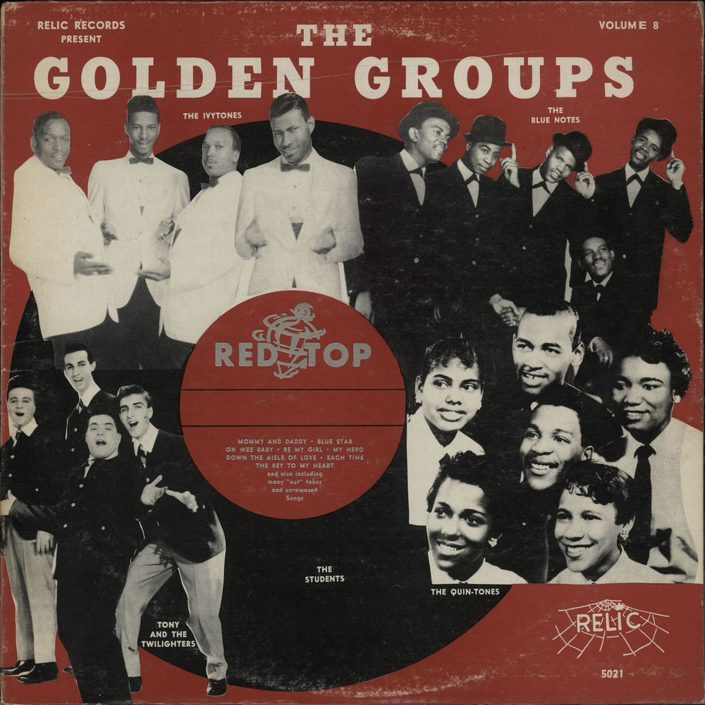 Various-Doo-Wop & Vocal The Best Of Red Top Records US vinyl LP album (LP record) 5021