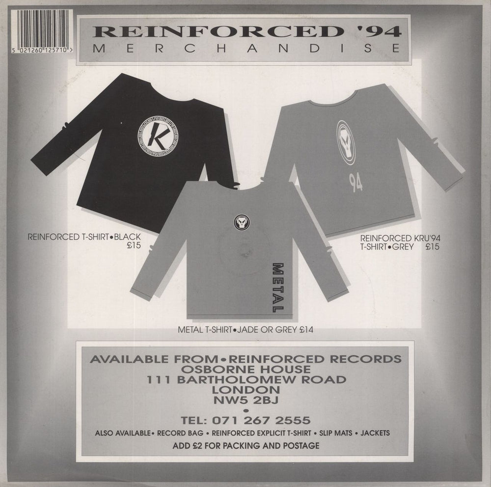 Various-Drum & Bass Jungle Enforcers 6 & 7 - Doublepack UK 12" vinyl picture disc (12 inch picture record)