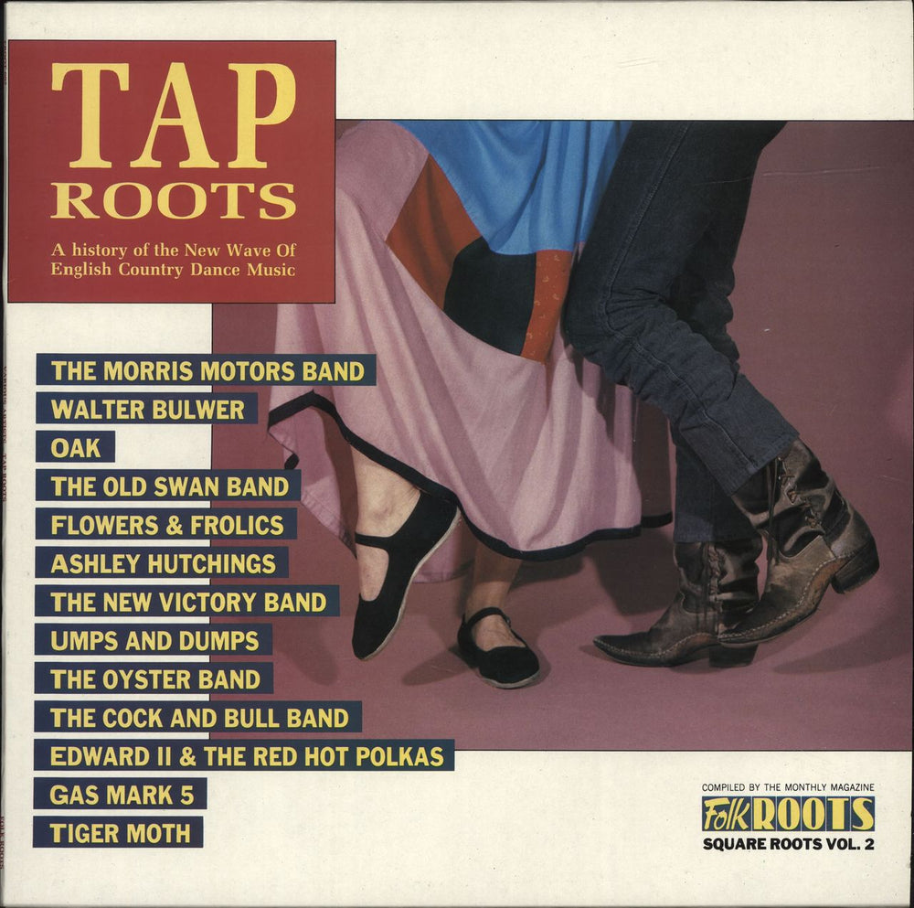 Various-Folk Tap Roots UK vinyl LP album (LP record) FROOT002