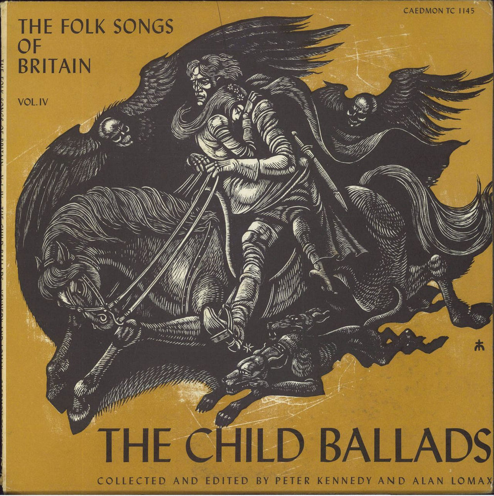 Various-Folk The Child Ballads No. 1 US vinyl LP album (LP record) TC1145