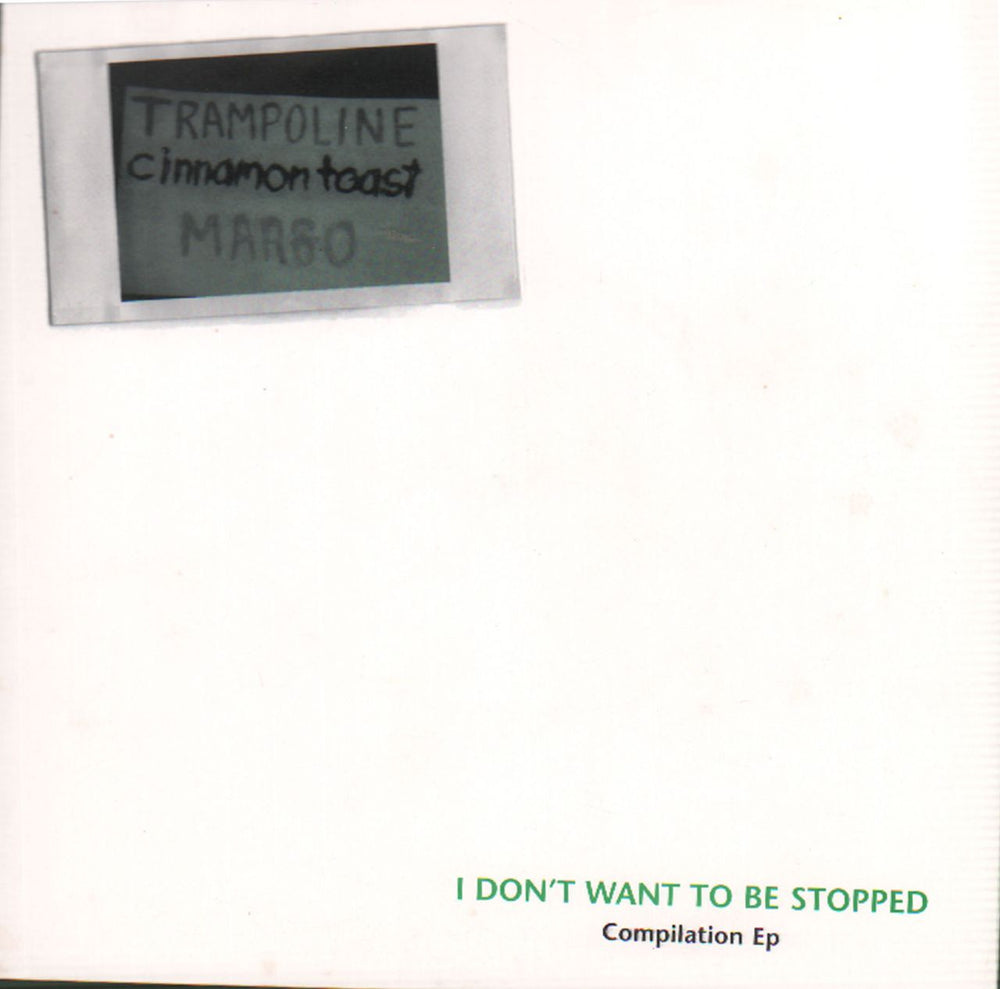 Various-Indie I Don't Want To Be Stopped EP US 7" vinyl single (7 inch record / 45) RR006
