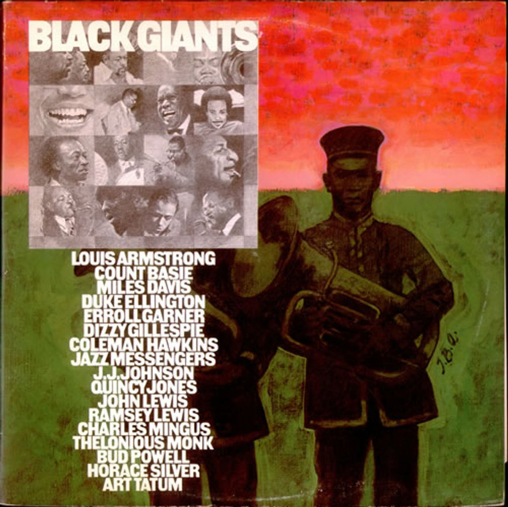 Various-Jazz Black Giants UK 2-LP vinyl record set (Double LP Album) 88151