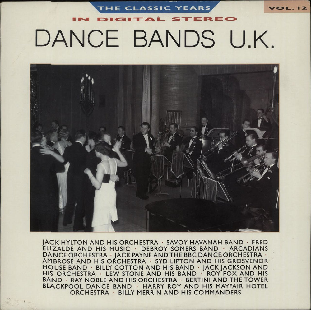 Various-Jazz Dance Bands U.K. UK vinyl LP album (LP record) REB681