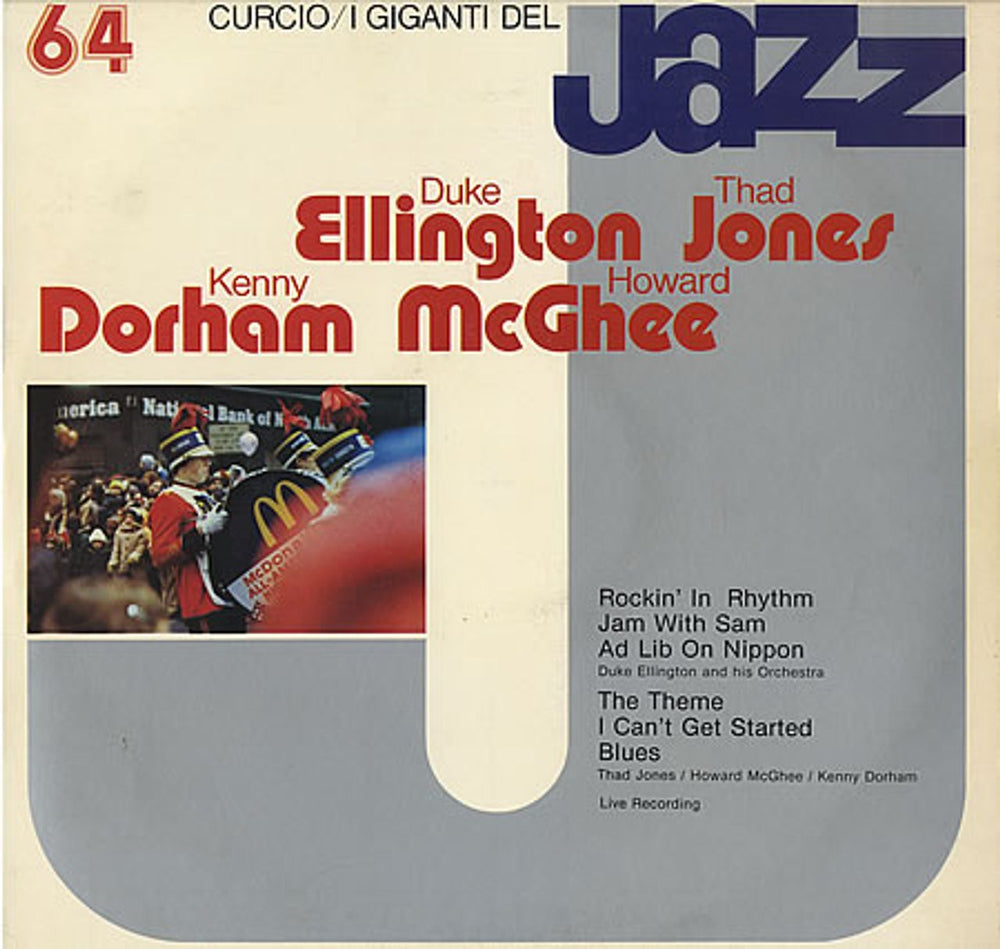 Various-Jazz I Giganti Del Jazz #64 Italian vinyl LP album (LP record) GJ-64