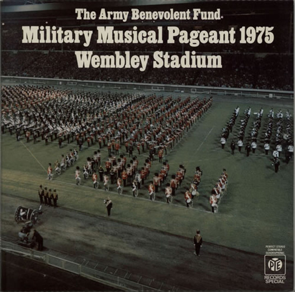 Various-Military Bands The Army Benevolent Fund Military Musical Pageant 1975, Wembley Stadium UK 2-LP vinyl record set (Double LP Album) PKD2001