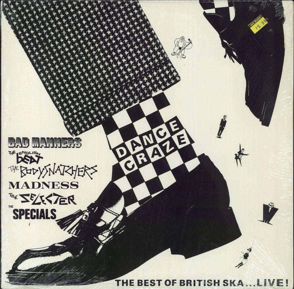 Various-Mod & 2-Tone Dance Craze The Best Of British Ska... Live! US vinyl LP album (LP record) CHR1299