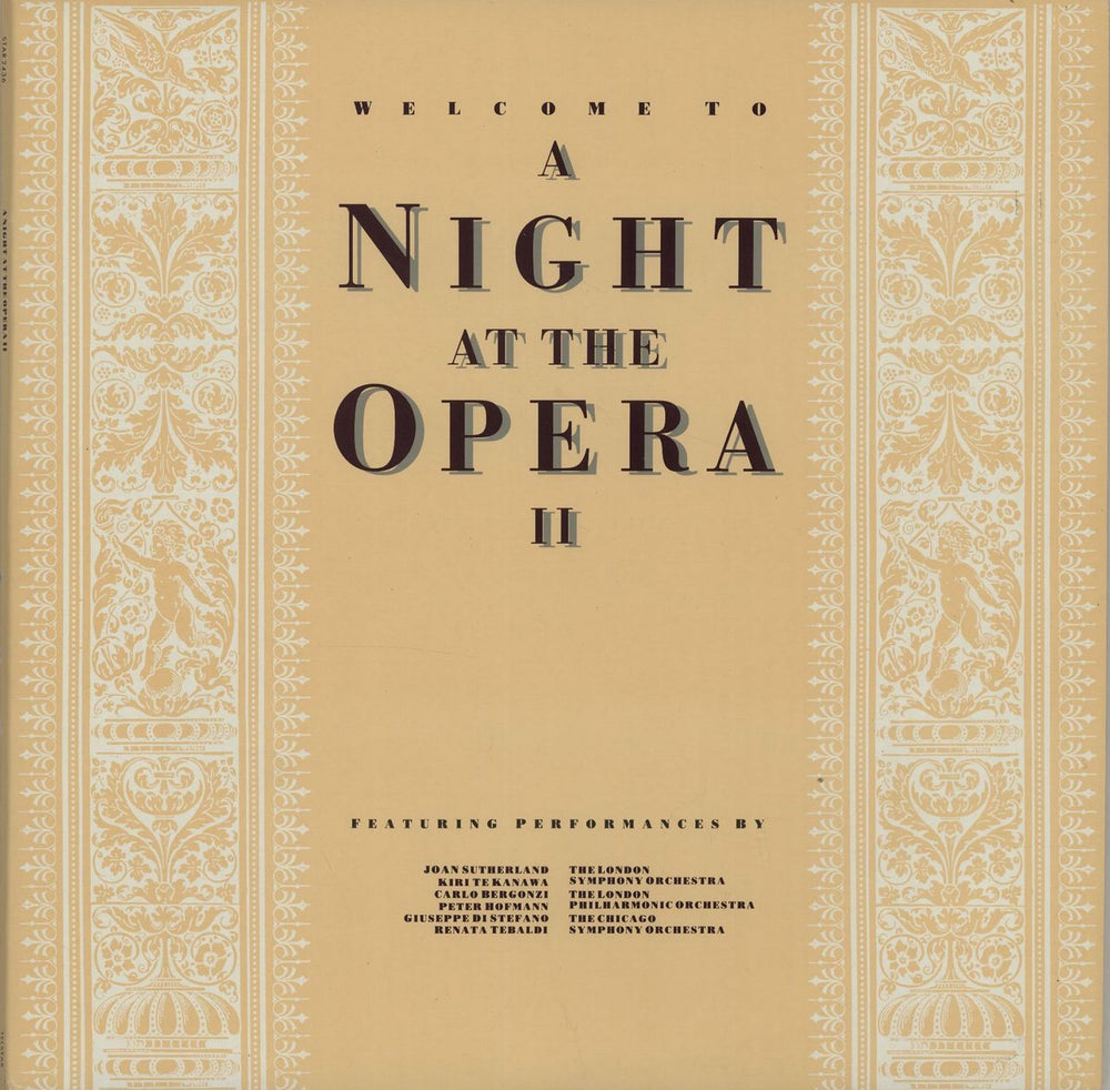 Various-Opera Welcome To A Night At The Opera II UK 2-LP vinyl record set (Double LP Album) STAR2436