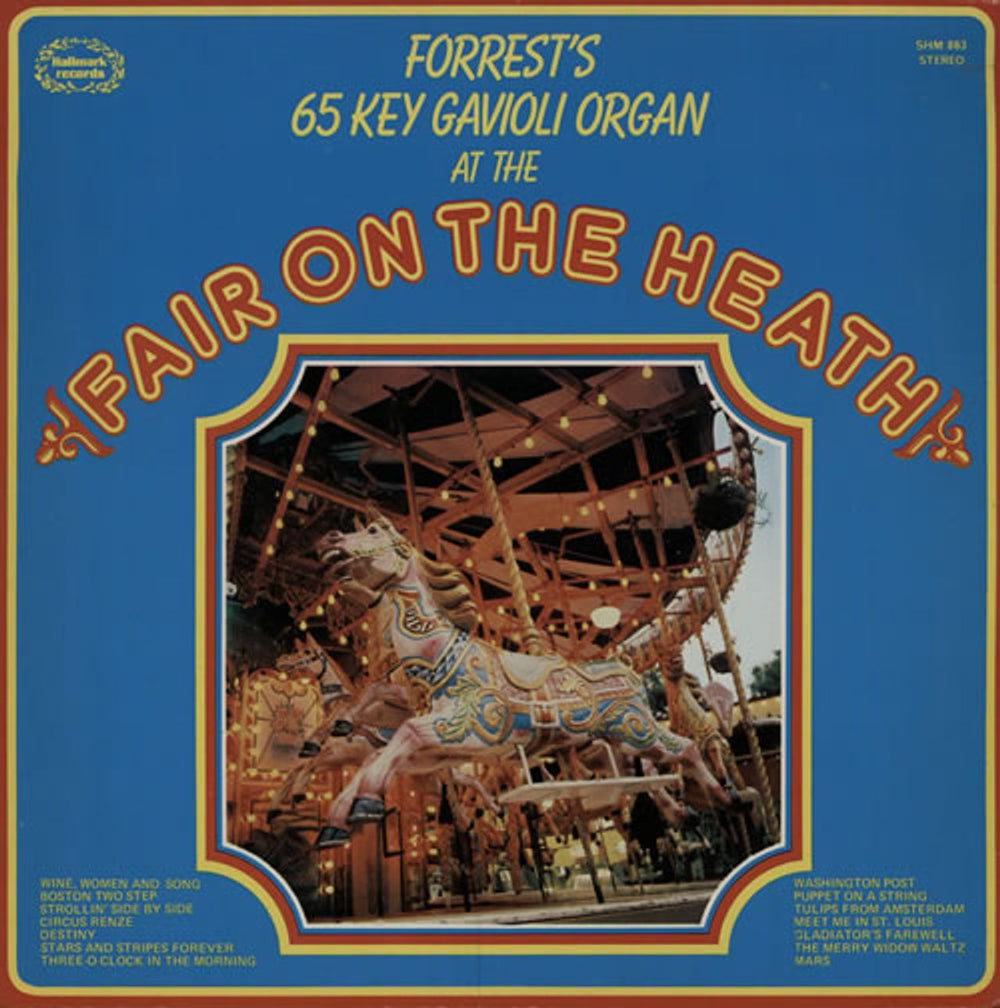 Various-Organs Fair On The Heath UK vinyl LP album (LP record) SHM863
