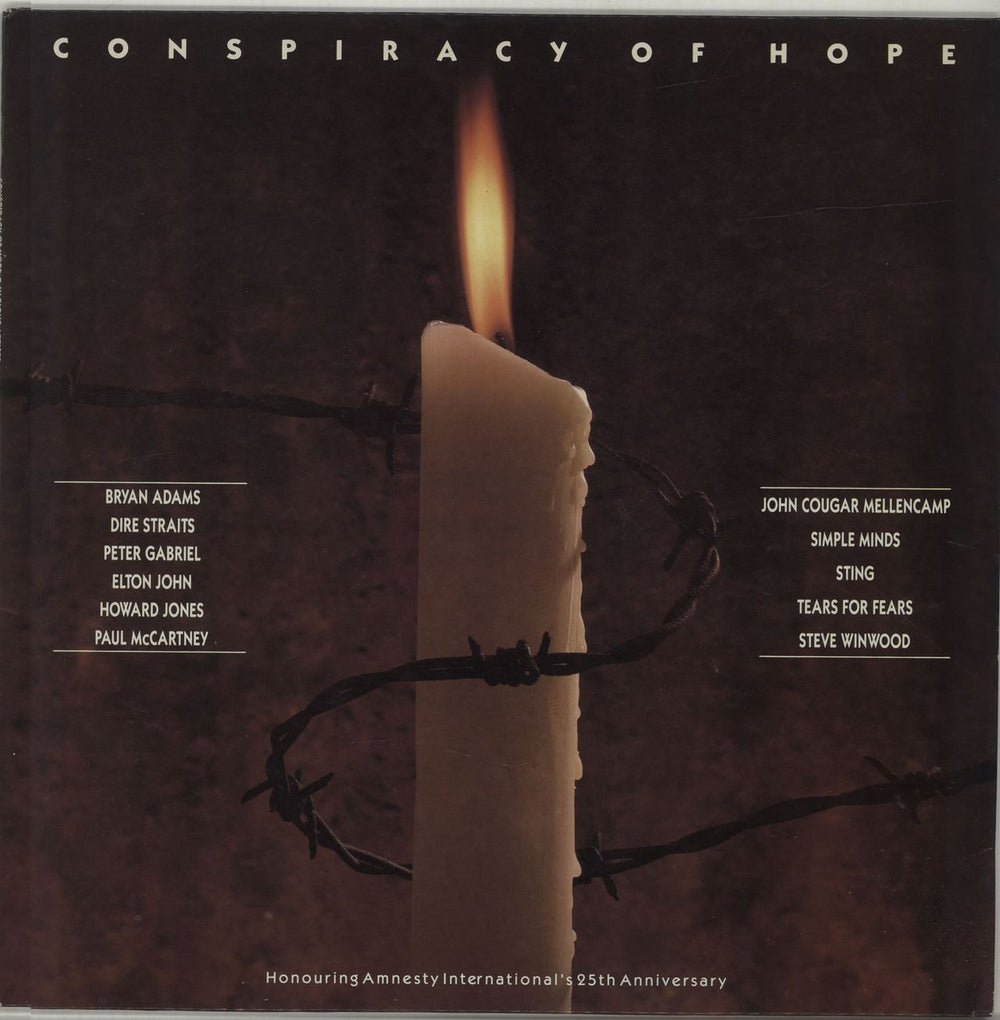 Various-Pop Conspiracy Of Hope UK vinyl LP album (LP record) MERH99