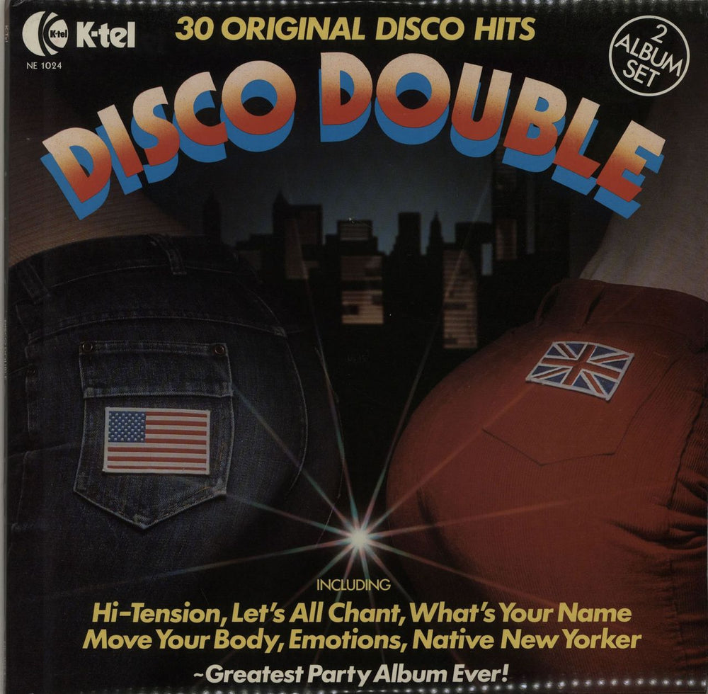 Various-Pop Disco Double UK 2-LP vinyl record set (Double LP Album) NE1024