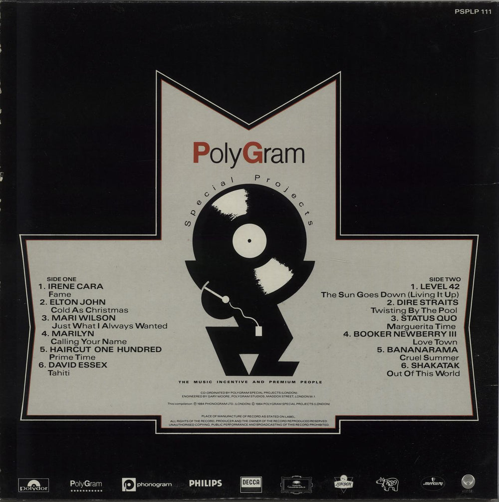 Various-Pop Food For Thought UK vinyl LP album (LP record) 7VALPFO671164