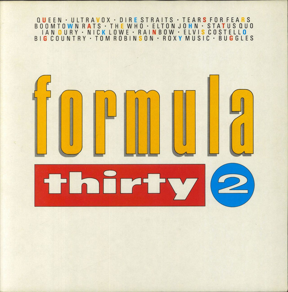 Various-Pop Formula Thirty 2 UK vinyl LP album (LP record) PROLP9