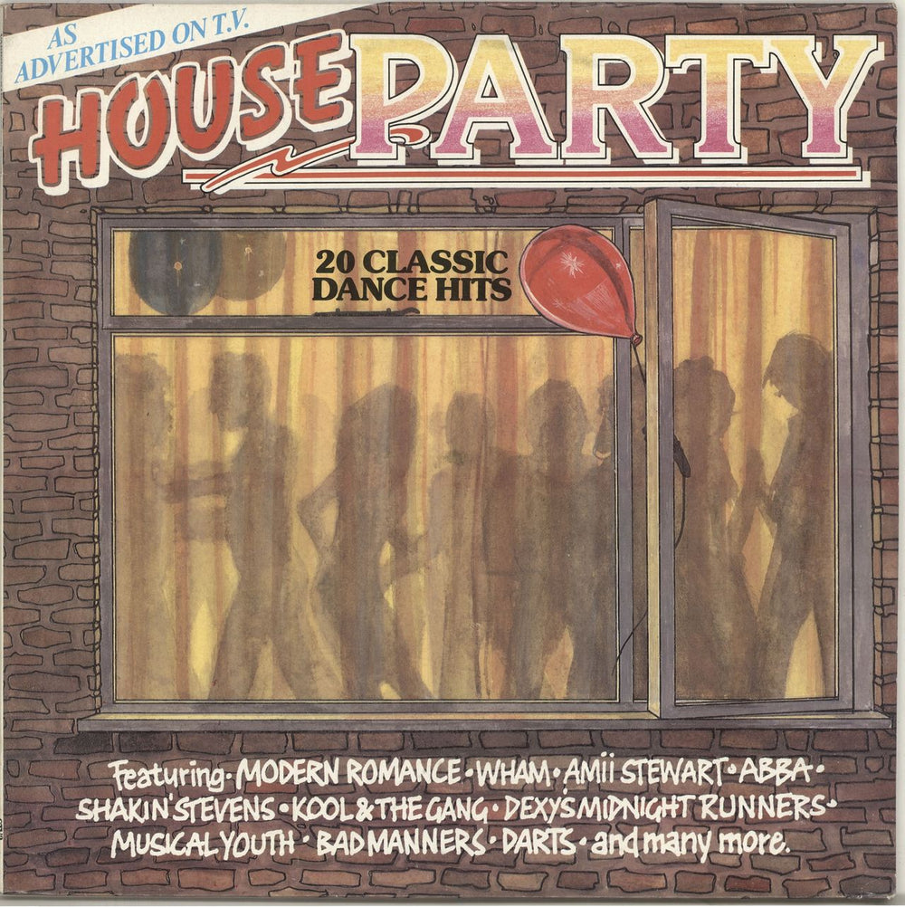 Various-Pop House Party UK vinyl LP album (LP record) CTV2