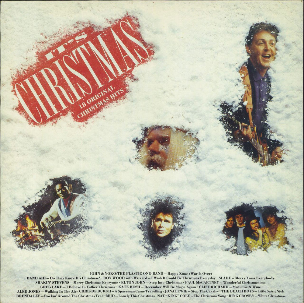 Various-Pop It's Christmas - EX UK vinyl LP album (LP record) EMTV49