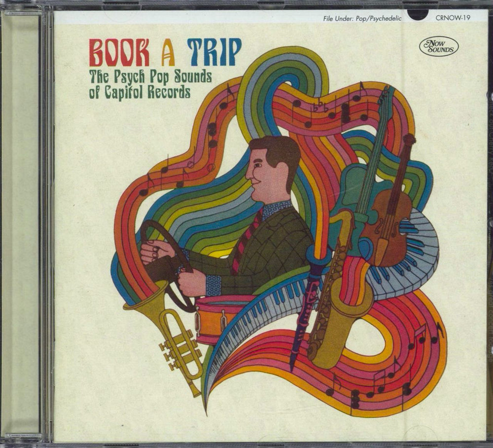 Various-Prog & Psych Book A Trip Volumes 1 & 2 - Psych Pop Sounds Of Capitol Records UK 2 CD album set (Double CD) CRNOW19/CRNOW46