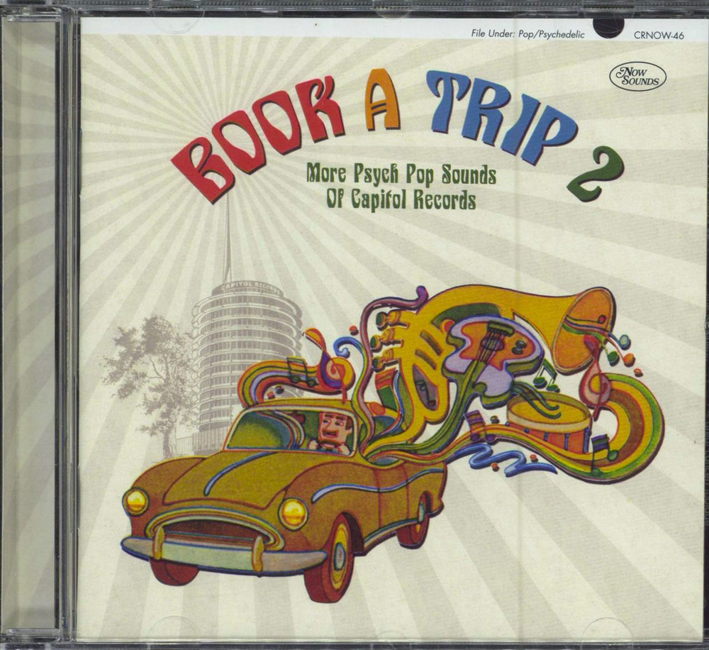 Various-Prog & Psych Book A Trip Volumes 1 & 2 - Psych Pop Sounds Of Capitol Records UK 2 CD album set (Double CD) LSD2CBO779695