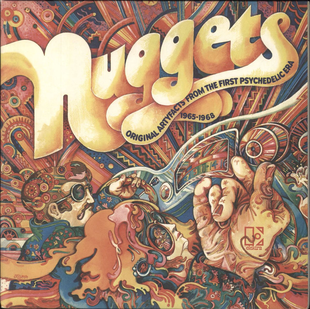 Various-Prog & Psych Nuggets - Original Artyfacts From The First Psychedelic Era - 180gm UK 2-LP vinyl record set (Double LP Album) 8122797111