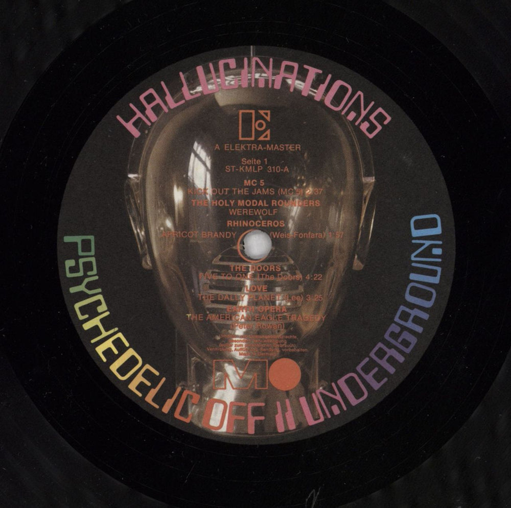 Various-Prog & Psych Off II Hallucinations Psychedelic Underground German vinyl LP album (LP record)