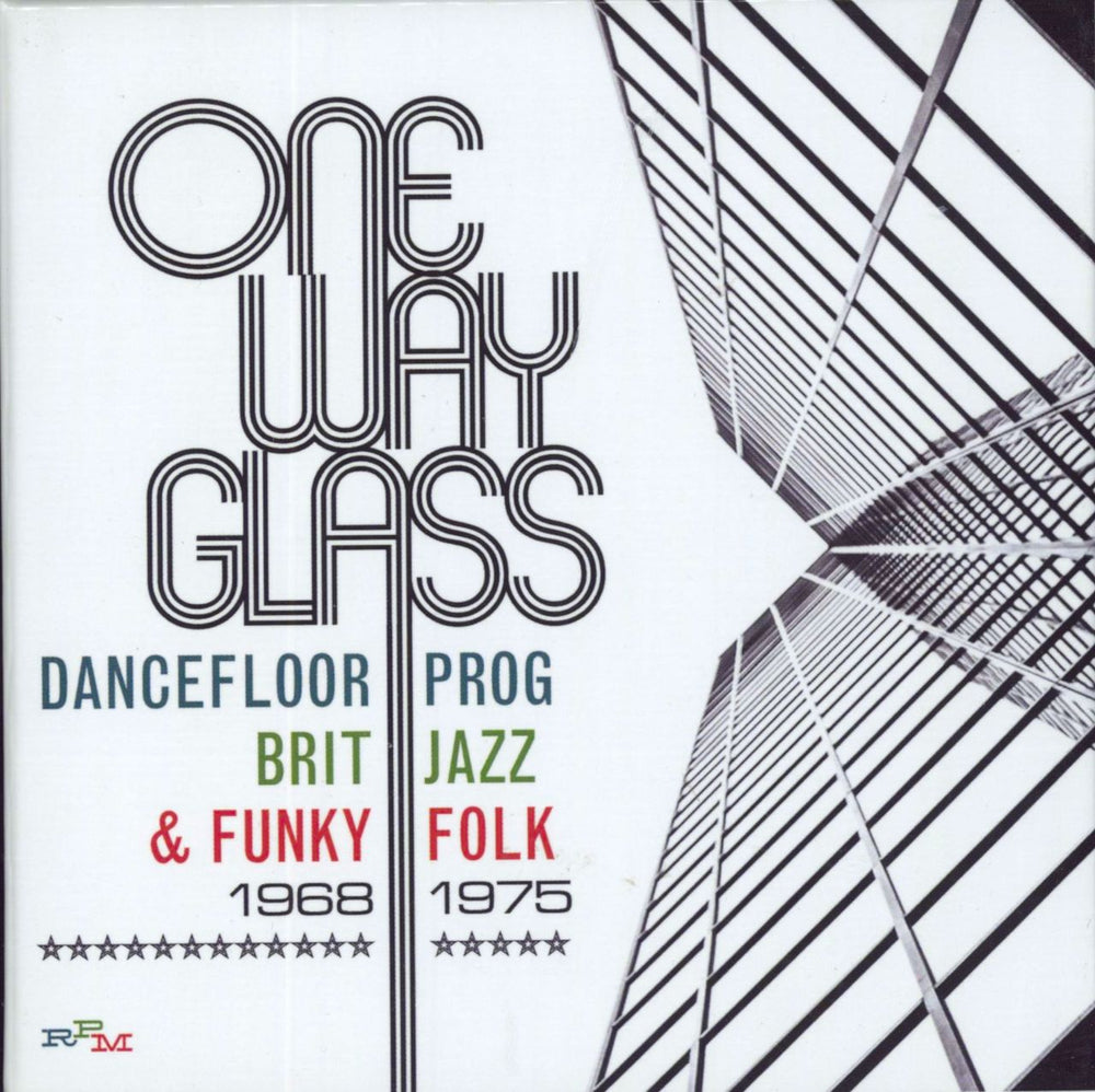 Various-Prog & Psych One Way Glass (Dancefloor Prog, Brit Jazz & Funky Folk 1968-1975) UK CD Album Box Set RPMBX537