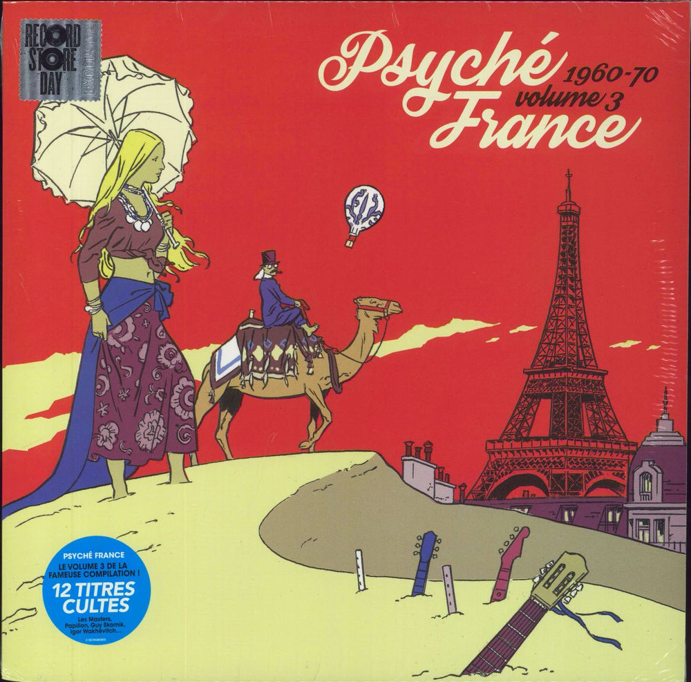 Various-Prog & Psych Psyché France 1960-70 Volume 3 - Sealed UK vinyl LP album (LP record) 0190295860905