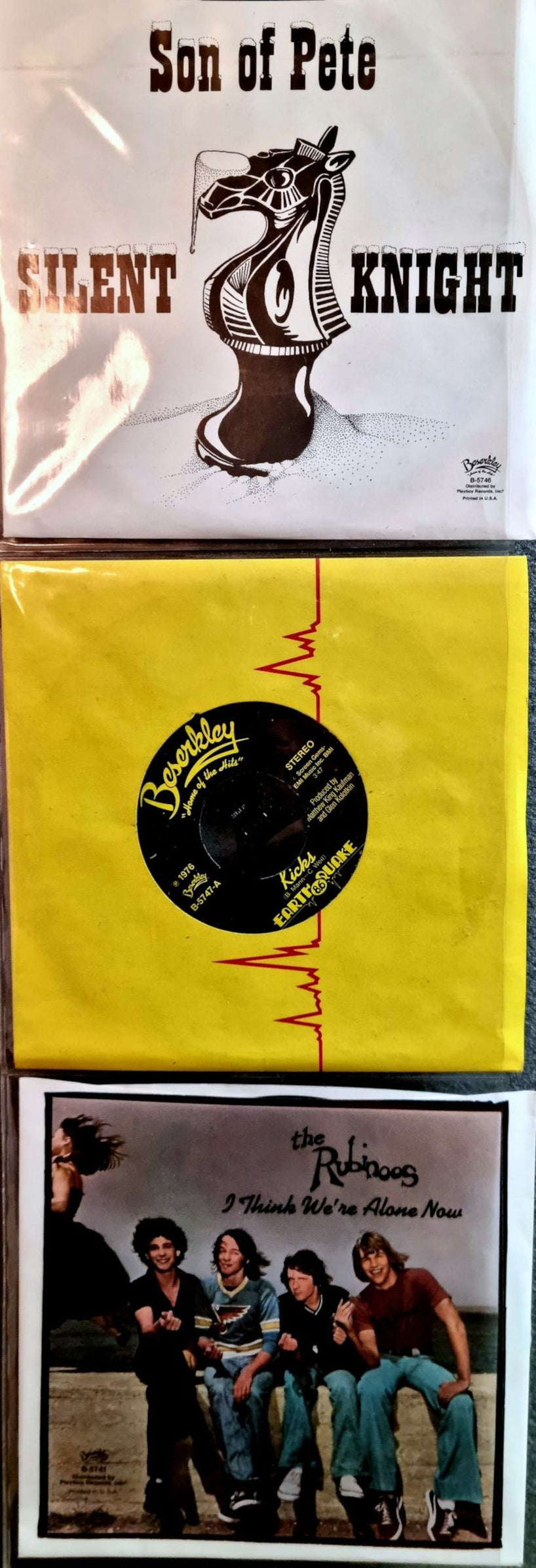 Various-Punk & New Wave Beserkley Singles 6-Pack - 6 X 7" In PVC Display UK Vinyl Box Set B-5701/B-5741/B-5743/B-5744/