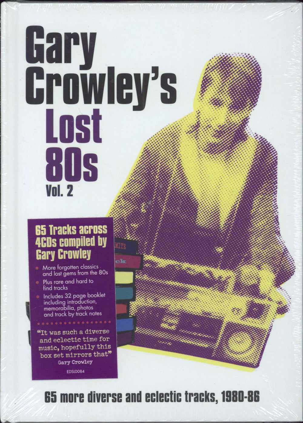 Various-Punk & New Wave Gary Crowley's Lost 80s Vol. 2 - Sealed Deluxe Edition UK 2-LP vinyl record set (Double LP Album) EDSL0084