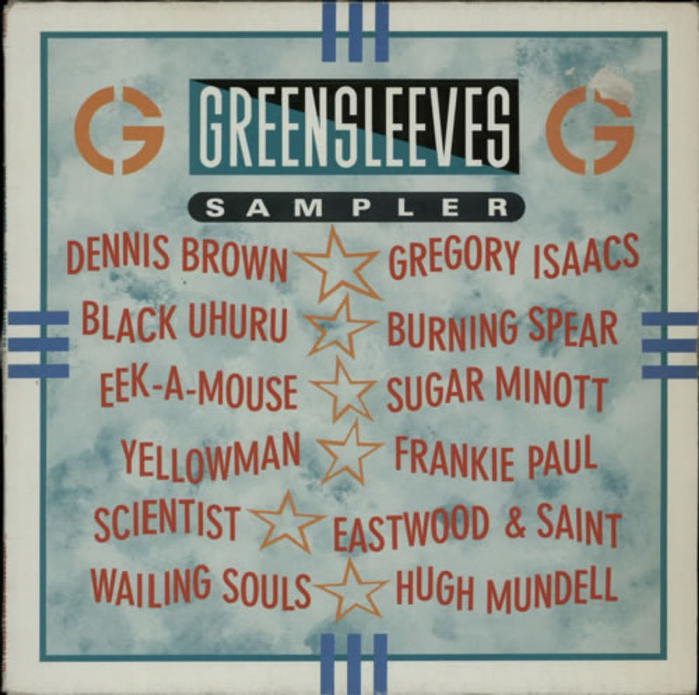 Various-Reggae & Ska Greensleeves Sampler UK vinyl LP album (LP record) GREZ1